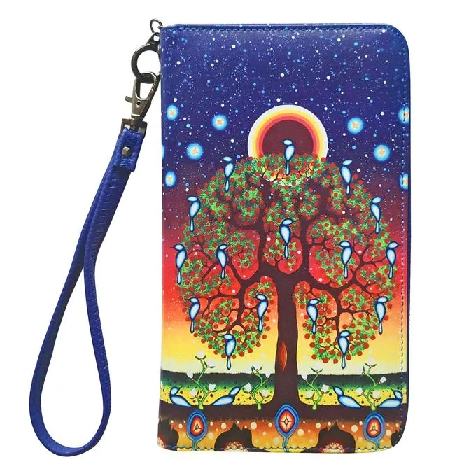 Native Fashion Clutch - Tree of Life (2158) High-Fashion Handbags At Reduced Costs