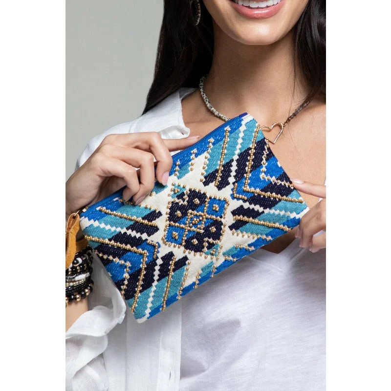 Quinn Handmade Pattern Clutch Premium Bags, Special Prices