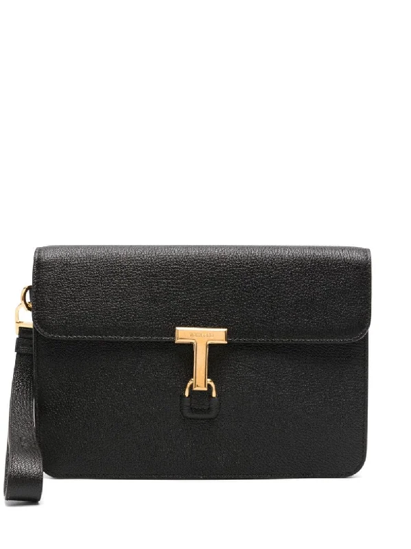 T-Pin Leather Clutch Bag Don't Miss Out – Handbag Discounts
