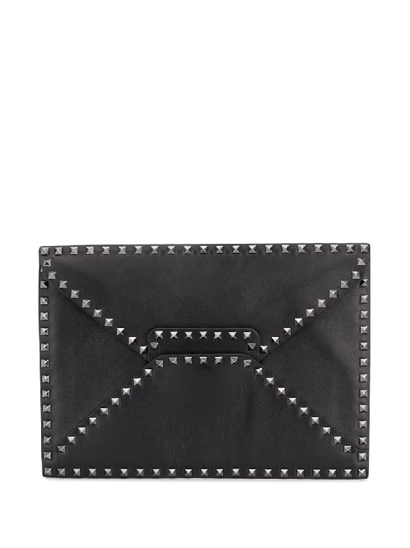 Valentino Garavani Rockstud Clutch Bag Grab Stylish Bags Before They're Gone