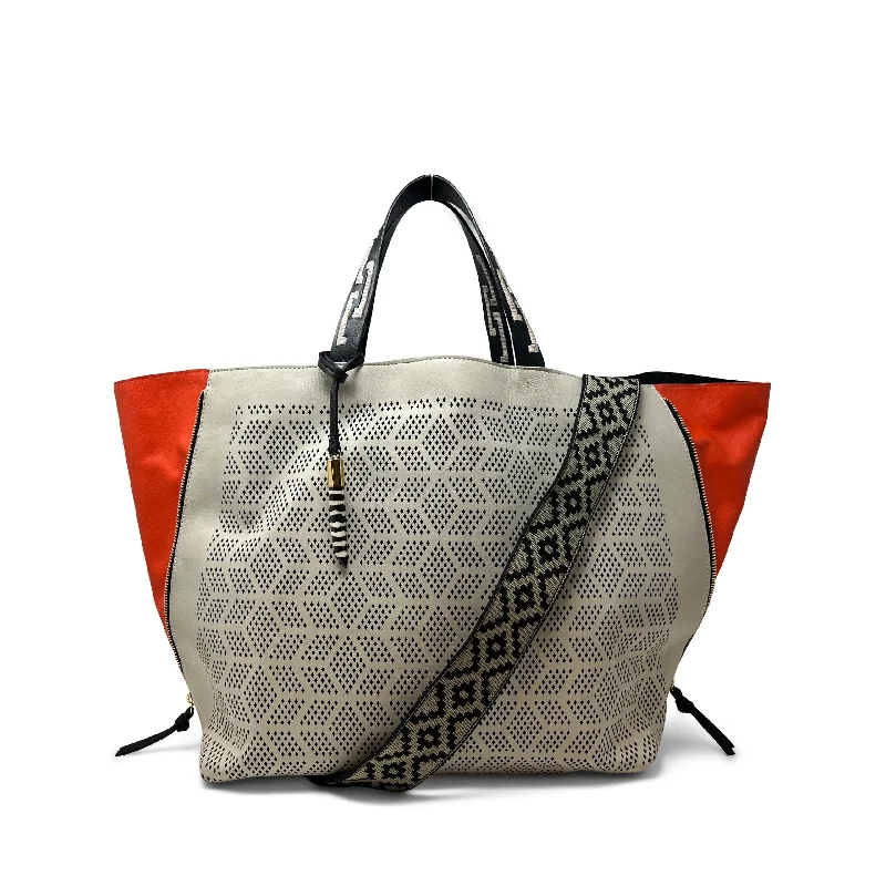 Durable And Fashionable Bags For Daily Use Bantham Tote - Chalk Double Diamond Perf Everyday Elegance At Lower Prices Durable And Fashionable Bags For Daily Use Bantham Tote - Chalk Double Diamond Perf Everyday Elegance At Lower Prices