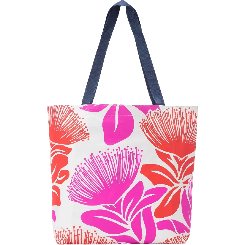 Big Island 'Ohi'a Lehua Reversible Tote Stylish And Functional Bags Now At Reduced Rates