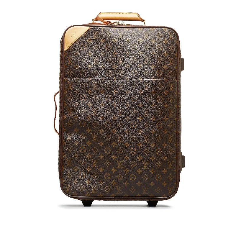 Brown Louis Vuitton Monogram Pegase 55 Travel Bag Designer Bags At Low Prices