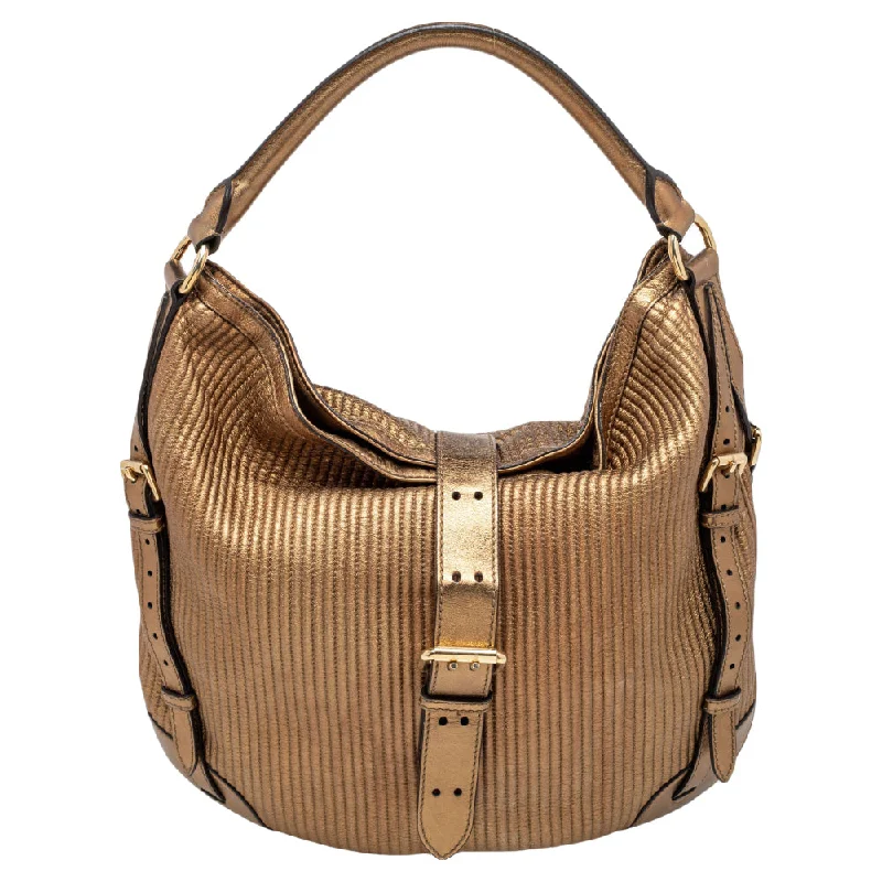 Burberry  Quilted Leather Hobo Stylish Totes, Special Discounts