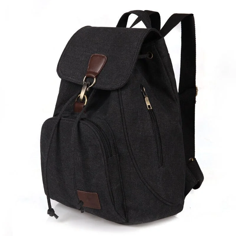 Canvas Solid Color Travel Backpack For Women Sleek And Stylish Handbags At Lower Prices Canvas Solid Color Travel Backpack For Women Sleek And Stylish Handbags At Lower Prices