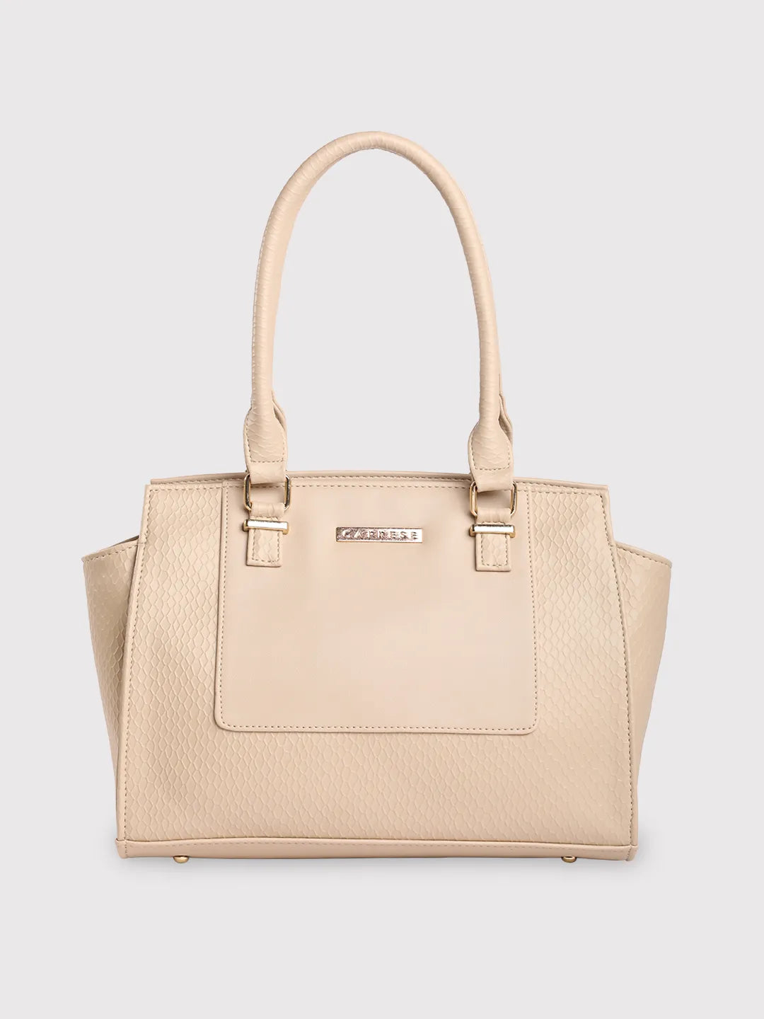 Style Redefined Caprese Fiona Tote Medium Office Handbag Beige Fashionable Bags With Special Seasonal Offers Style Redefined Caprese Fiona Tote Medium Office Handbag Beige Fashionable Bags With Special Seasonal Offers