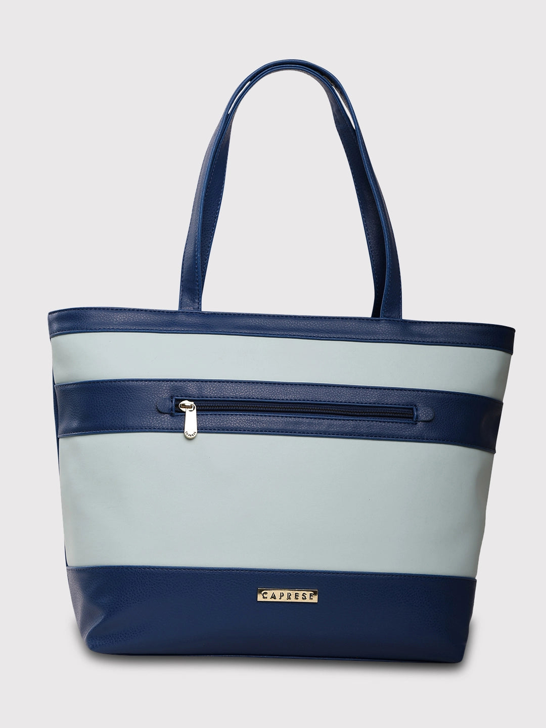 Bold Fashion Sales Caprese Marciano Tote Medium Striped Women'S Handbag Navy Upgrade Your Look With Our Bag Sale Bold Fashion Sales Caprese Marciano Tote Medium Striped Women'S Handbag Navy Upgrade Your Look With Our Bag Sale