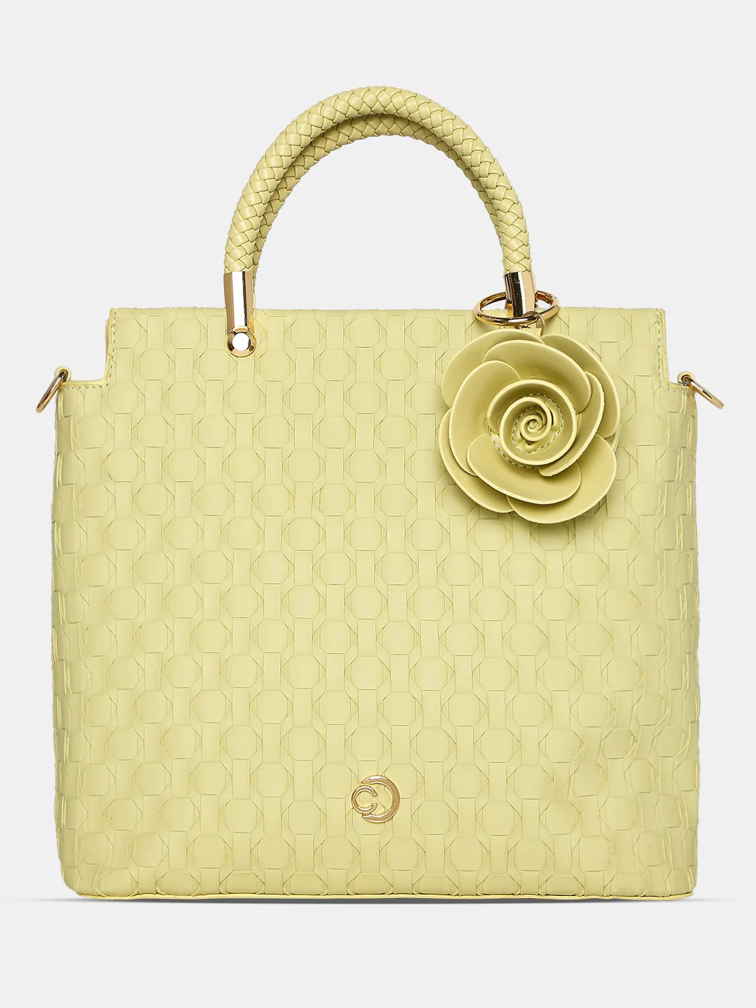 Casual Yet Chic Sales Caprese Rosa Tote Small Green Timeless Handbags, Flash Sale
