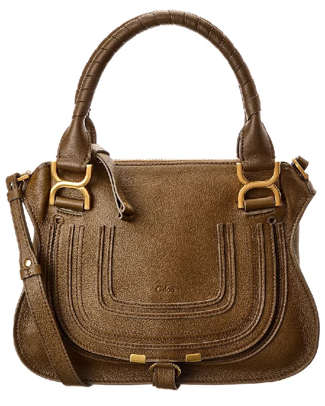 Chloé Marcie Small Leather Satchel Timeless Bags, Flash Sale