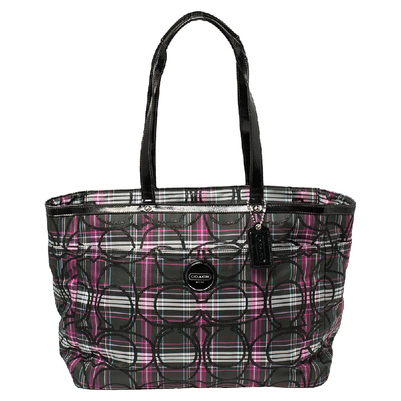 Coach color Canvas And Patent Leather Diaper Bag Fashionable Handbags At Must-Have Prices Coach color Canvas And Patent Leather Diaper Bag Fashionable Handbags At Must-Have Prices