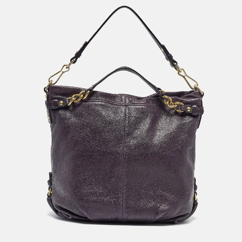 Coach Purple Leather Large Brooke Hobo Fashionable Bags With Special Seasonal Offers Coach Purple Leather Large Brooke Hobo Fashionable Bags With Special Seasonal Offers