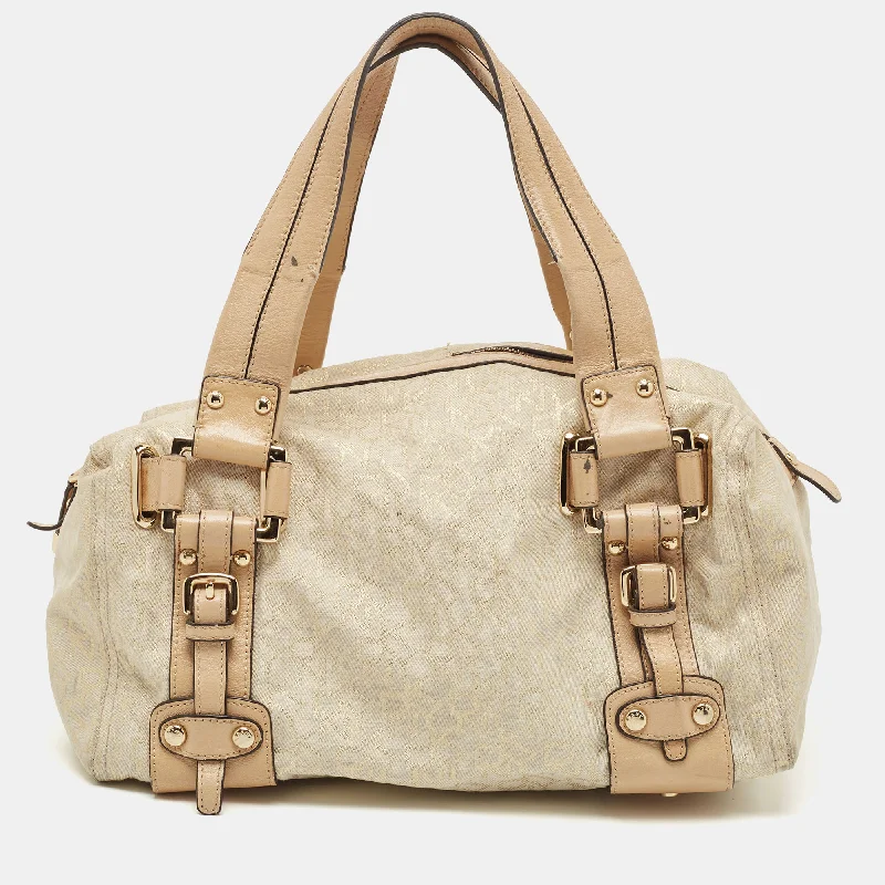 Dkny Beige/gold Monogram Canvas And Leather Buckle Satchel Chic Bags, Shop Now & Save Dkny Beige/gold Monogram Canvas And Leather Buckle Satchel Chic Bags, Shop Now & Save