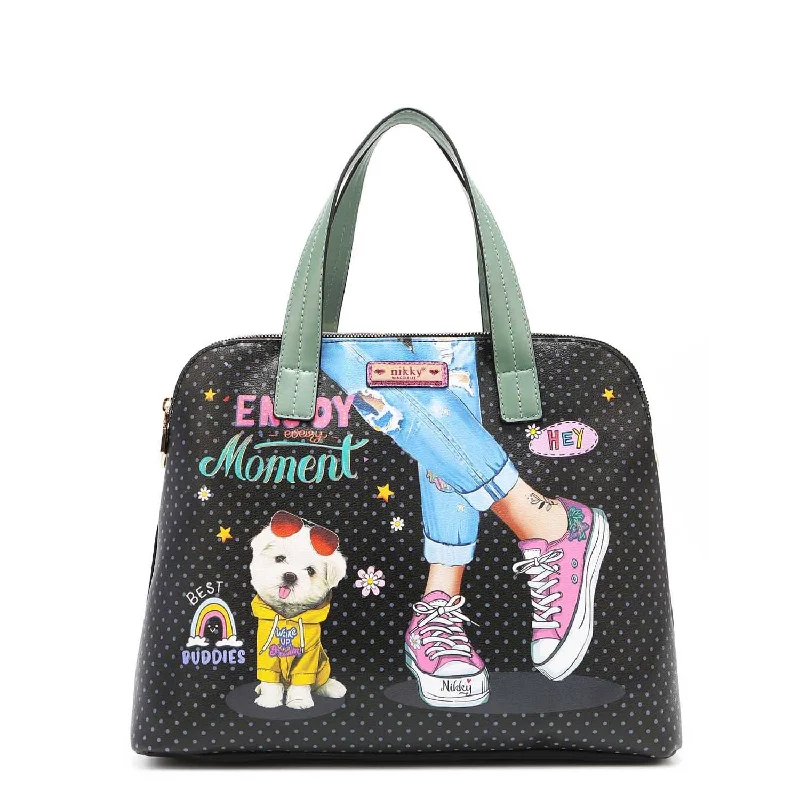 Luxe Style Discounts ENJOY EVERY MOMENT DOME BAG Premium Handbags At Unbeatable Markdowns Luxe Style Discounts ENJOY EVERY MOMENT DOME BAG Premium Handbags At Unbeatable Markdowns