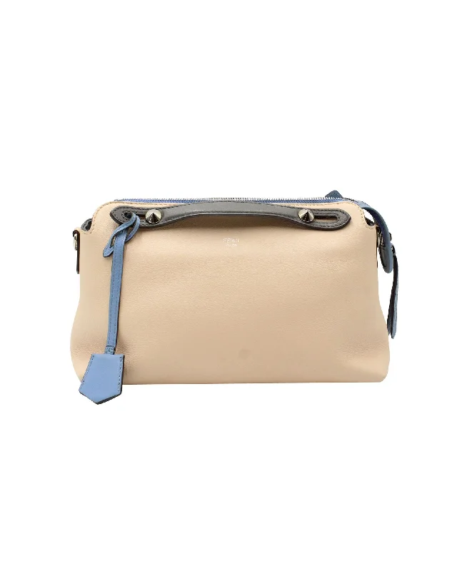 Fendi By the Way Small Bag in Peach and Blue Calfskin Leather Premium Quality Bags, Budget Prices Fendi By the Way Small Bag in Peach and Blue Calfskin Leather Premium Quality Bags, Budget Prices