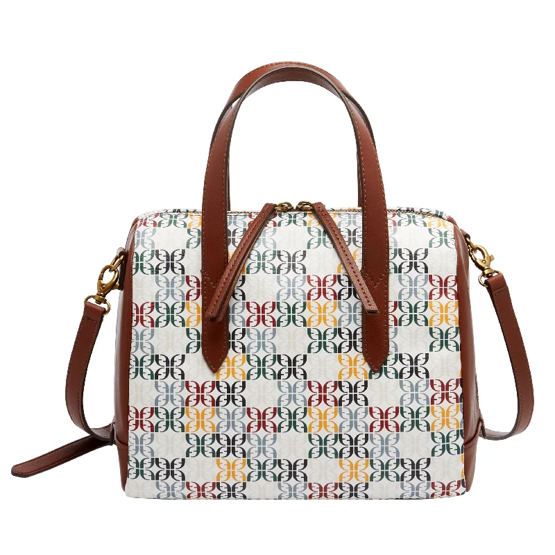 Relaxed Style Fossil Women's Sydney PVC Satchel Stylish Bags, Unbeatable Prices
