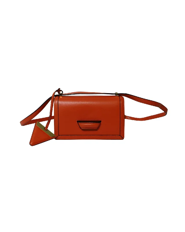 Loewe Small Barcelona Crossbody Bag in Orange Leather Affordable Elegance, Grab Yours Now Loewe Small Barcelona Crossbody Bag in Orange Leather Affordable Elegance, Grab Yours Now