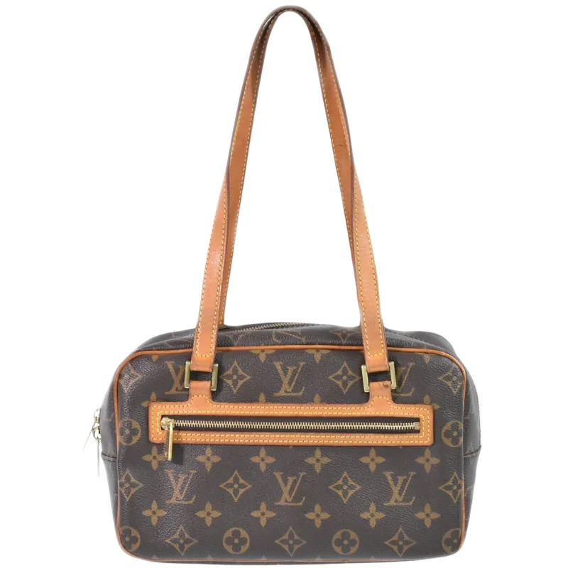 Vintage-Inspired Style Offers Louis Vuitton Cite  Canvas Shoulder Bag (Pre-Owned) Huge Handbag Markdowns – Update Your Collection Now