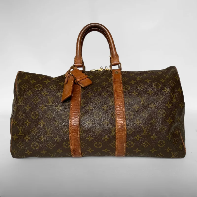 Louis Vuitton Keepall 45 Monogram Canvas Everyday Bags At Wallet-Friendly Prices