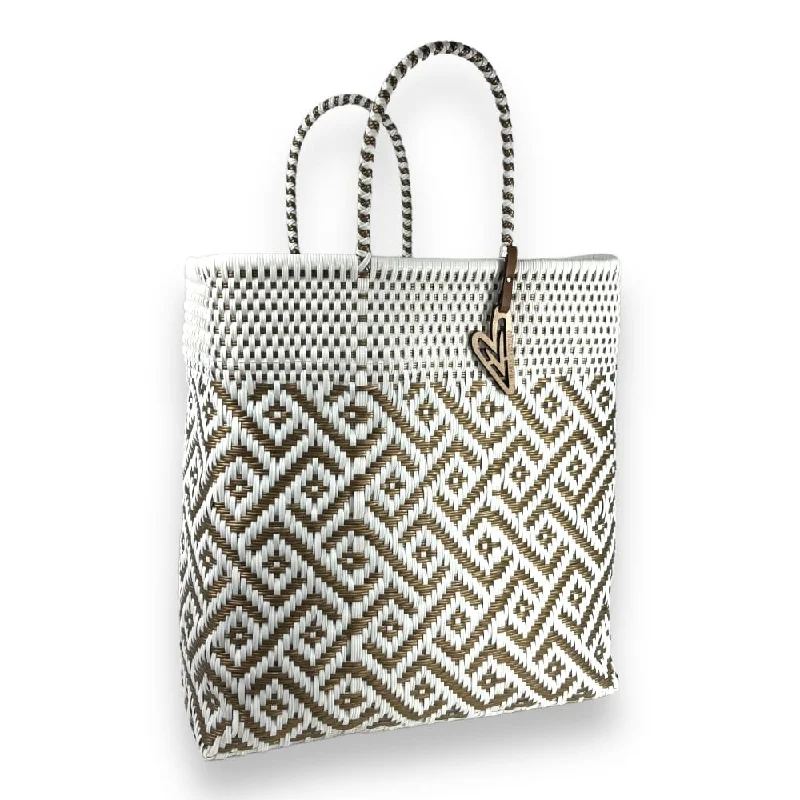 Affordable Trendy Fashion Maria Victoria | Nova WG Tote | Upcycled, Handwoven Elevate Your Style With Our Handbag Sale Affordable Trendy Fashion Maria Victoria | Nova WG Tote | Upcycled, Handwoven Elevate Your Style With Our Handbag Sale