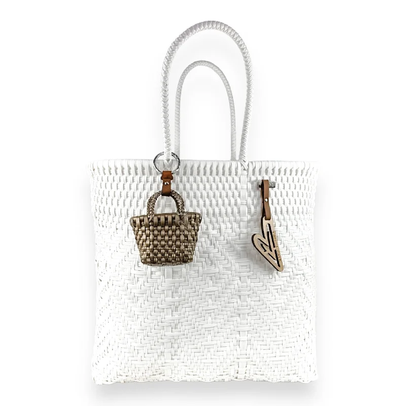 Flash Sale Fever Maria Victoria | Tiny Tote Bag Charm | Gold High-End Bags, Low-End Prices Flash Sale Fever Maria Victoria | Tiny Tote Bag Charm | Gold High-End Bags, Low-End Prices