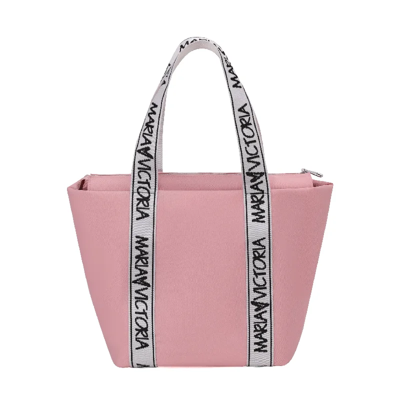 Spacious Bags With Holiday Promotions Maria Victoria | Uptown Carry All | Upcycled, Handwoven, Tote Baby Pink Fashion Bags With Huge Discounts Spacious Bags With Holiday Promotions Maria Victoria | Uptown Carry All | Upcycled, Handwoven, Tote Baby Pink Fashion Bags With Huge Discounts