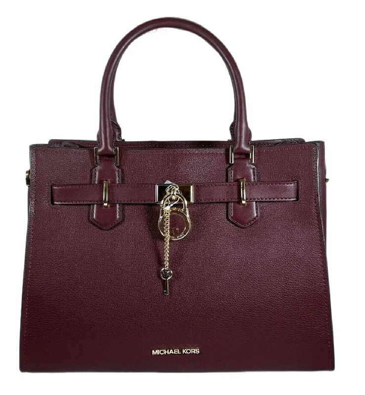 Classy Style Discounts Michael Kors Hamilton Mk Signature Leather Satchel Shoulder Bag Elegant Bags, Limited Stock Available Classy Style Discounts Michael Kors Hamilton Mk Signature Leather Satchel Shoulder Bag Elegant Bags, Limited Stock Available