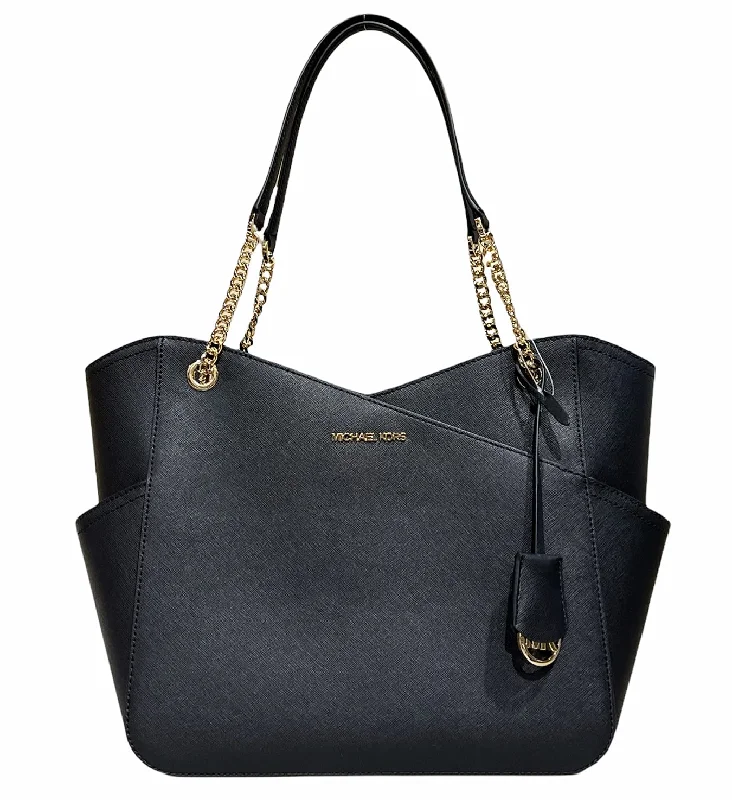 Polished Style Deals Michael Kors Jet Set Travel X Chain  Saffiano Leather Shoulder Bag Affordable Elegance, Grab Yours Now