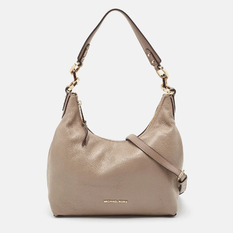 Michael Kors Leather Isabelle Hobo Designer Bags At Exclusive Clearance Prices
