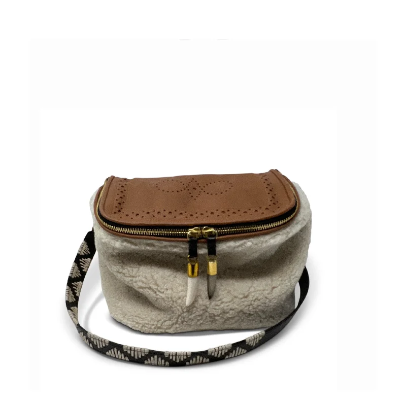 Flash Sale Now Mini Rough Night Crossbody - British Tan and Nat Shearling Exclusive Discounts On Stylish Handbags Flash Sale Now Mini Rough Night Crossbody - British Tan and Nat Shearling Exclusive Discounts On Stylish Handbags