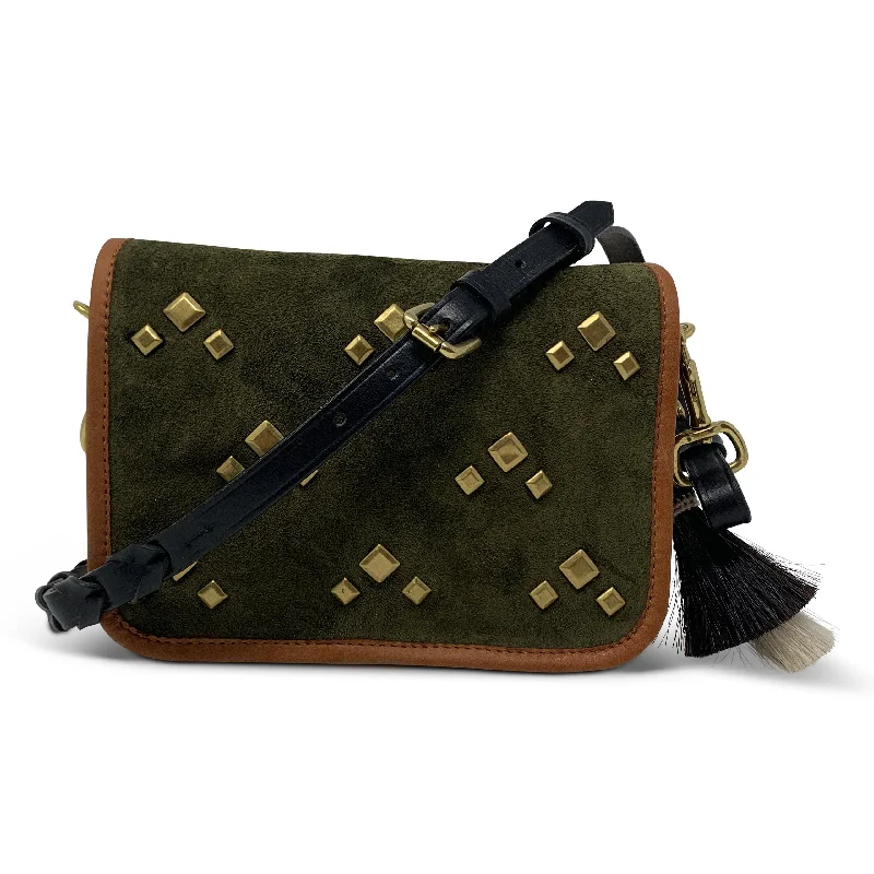 Romantic Chic Deals OLIVE SUEDE MINI MIA Handbag Deals For Every Occasion