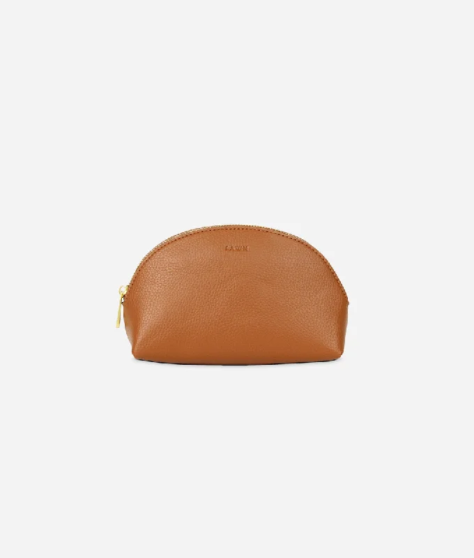 The Cosmetic Bag Small - Brown Stylish Bags, Unbeatable Prices