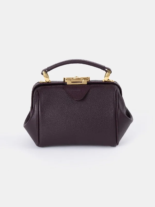 Party Bags For New Year's Eve And Special Occasions The Mini Sophie - Bordeaux Calf Grain Stylish And Durable Handbags At Great Value Party Bags For New Year's Eve And Special Occasions The Mini Sophie - Bordeaux Calf Grain Stylish And Durable Handbags At Great Value