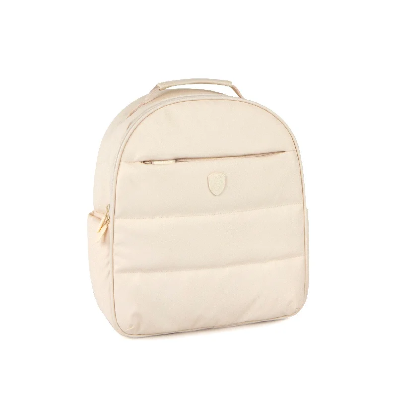 The Puffer Backpack - Ivory Luxury Bags, Budget Prices