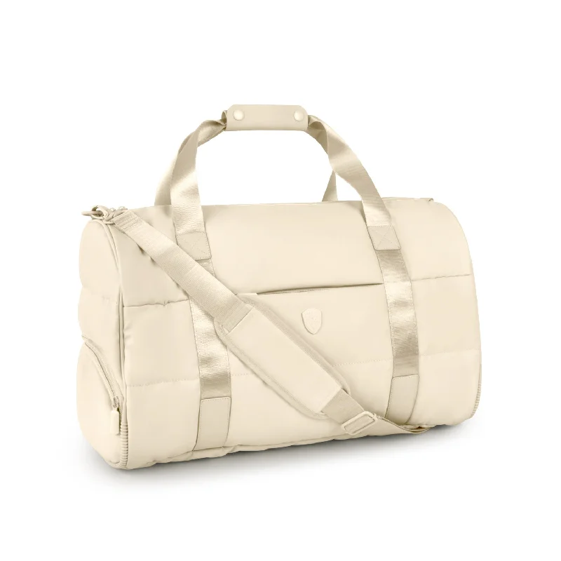 The Puffer Duffel Bag - Ivory Handbag Deals You'll Love