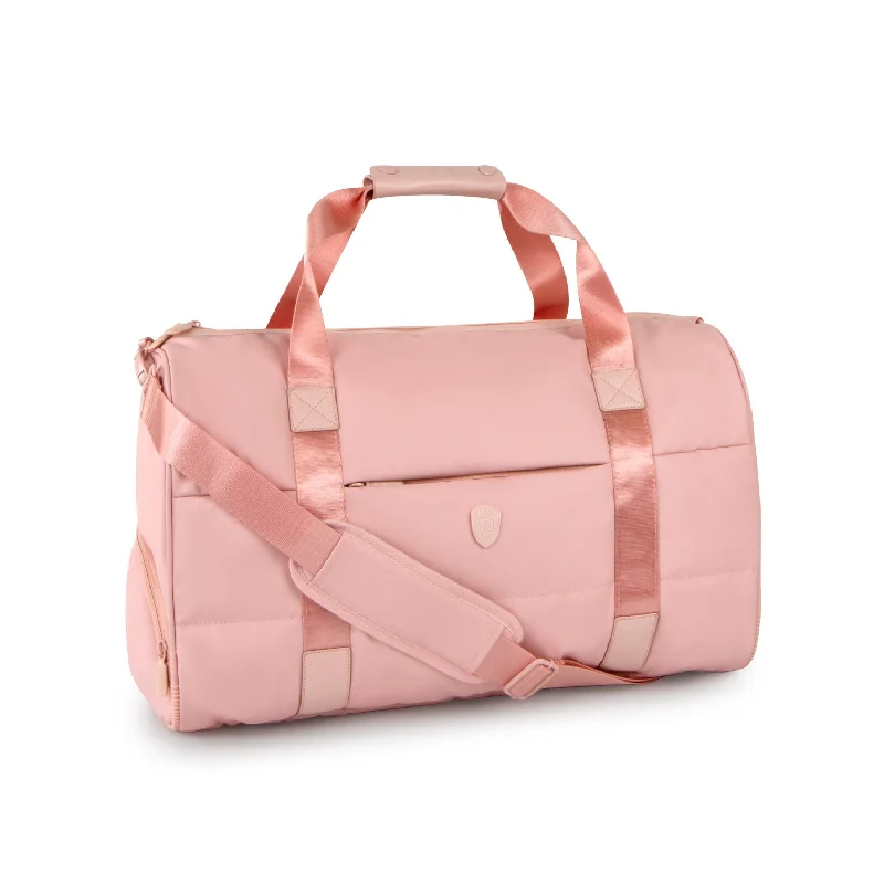 The Puffer Duffel Bag - Rose Statement Bags, Shop Today
