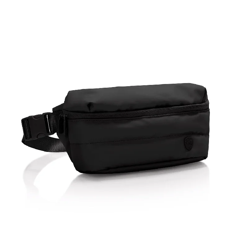 The Puffer Waist Bag - Black Best Deals On Premium Handbags
