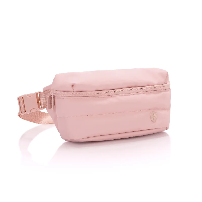 The Puffer Waist Bag - Rose Don't Miss Out – Handbag Discounts