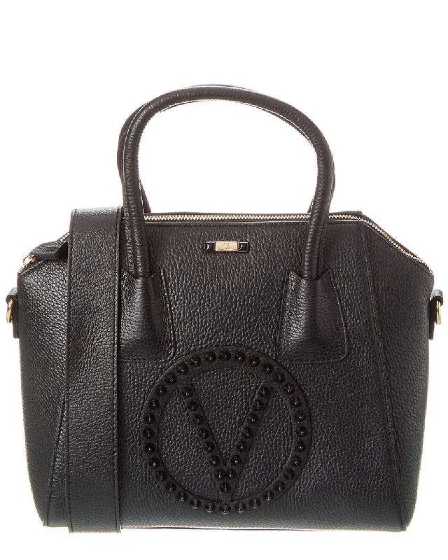 Valentino by Mario Valentino Minimi Rock Leather Satchel Premium Bags, Special Prices Valentino by Mario Valentino Minimi Rock Leather Satchel Premium Bags, Special Prices