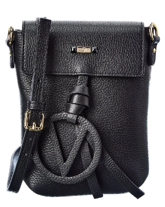 Luxury Seekers Valentino by Mario Valentino Salma Medallion Leather Crossbody Trendy And Timeless Handbags Now On Sale Luxury Seekers Valentino by Mario Valentino Salma Medallion Leather Crossbody Trendy And Timeless Handbags Now On Sale