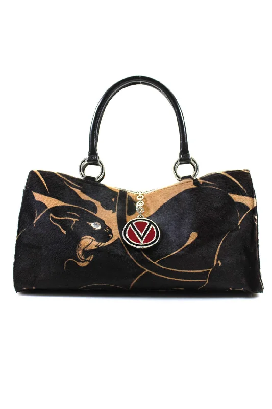 Valentino Garavani Womens Dark Brown Mohair Printed Medium Satchel Bag Handbag Exclusive Bag Deals – Perfect For Any Occasion Valentino Garavani Womens Dark Brown Mohair Printed Medium Satchel Bag Handbag Exclusive Bag Deals – Perfect For Any Occasion