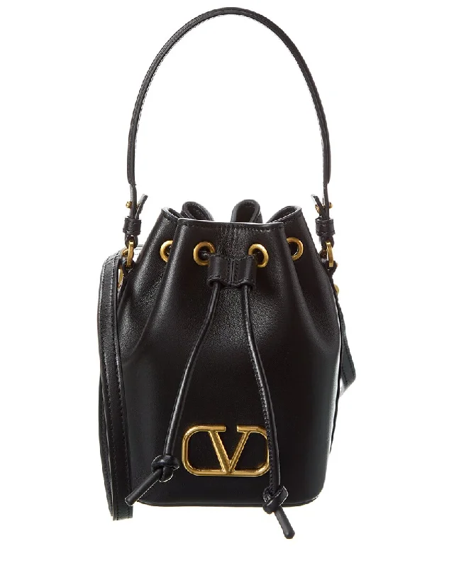 Valentino VLogo Signature Mini Leather Bucket Bag Final Call – Shop Stylish Bags Before They're Gone Valentino VLogo Signature Mini Leather Bucket Bag Final Call – Shop Stylish Bags Before They're Gone