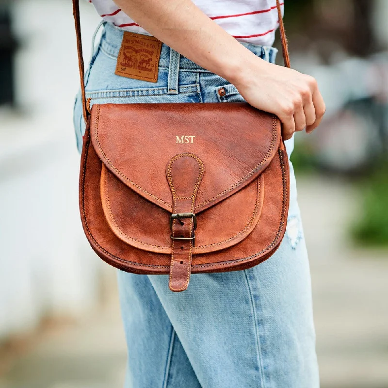 Elevated Casual Discounts Vintage Leather Saddle Bag - Medium Iconic Handbags At Unbeatable Prices Elevated Casual Discounts Vintage Leather Saddle Bag - Medium Iconic Handbags At Unbeatable Prices