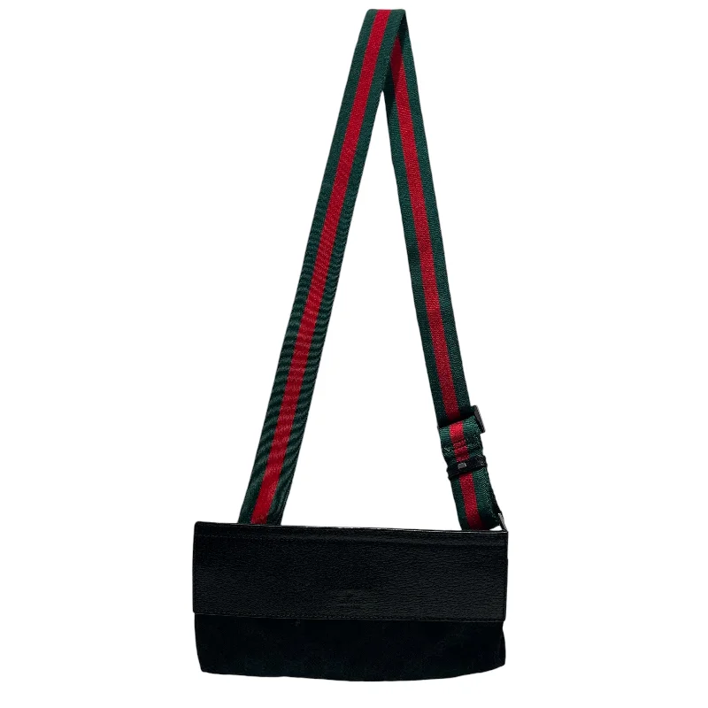 GUCCI/Fanny Pack/BLK/SHERRY CANVAS The Bag Sale You've Been Waiting For Is Here