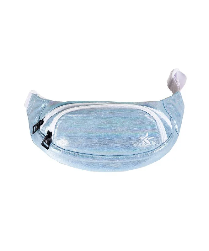 Luster in Cloud Adult Rebel Fanny Pack with White Zipper Stylish Bags At Unbeatable Prices Luster in Cloud Adult Rebel Fanny Pack with White Zipper Stylish Bags At Unbeatable Prices