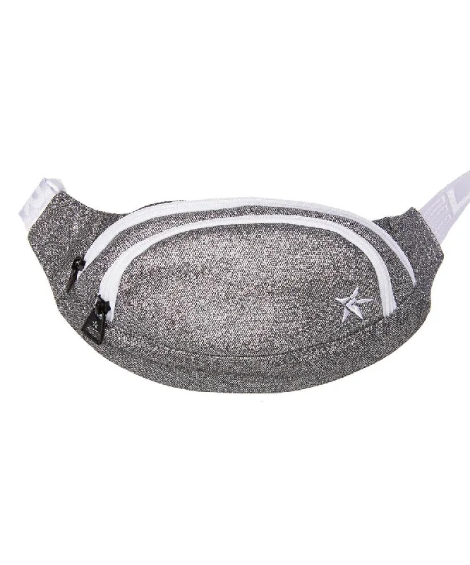 Moonstruck Adult Rebel Fanny Pack with White Zipper Statement Bags With Exclusive Savings Moonstruck Adult Rebel Fanny Pack with White Zipper Statement Bags With Exclusive Savings