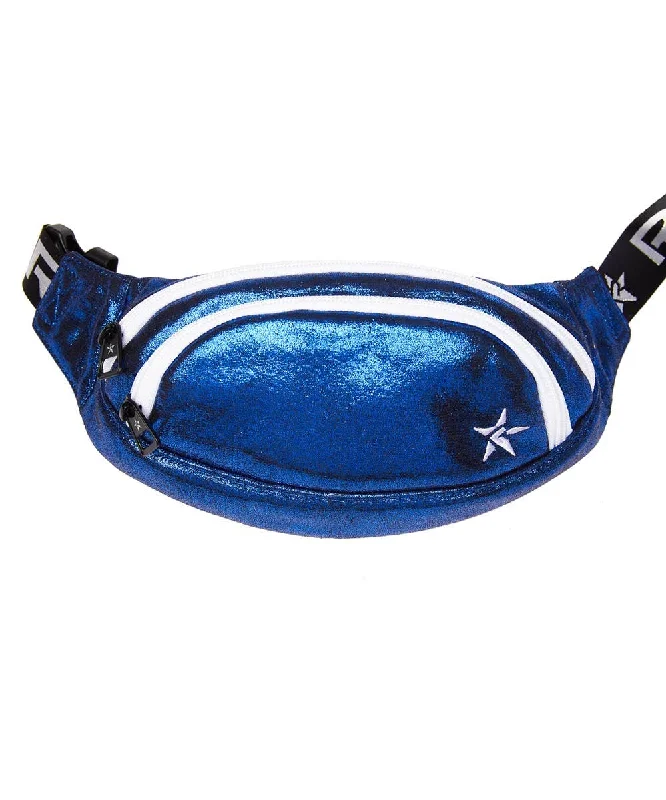 Faux Suede in Royal Blue Adult Rebel Fanny Pack with White Zipper Premium Bags At Special Prices Faux Suede in Royal Blue Adult Rebel Fanny Pack with White Zipper Premium Bags At Special Prices