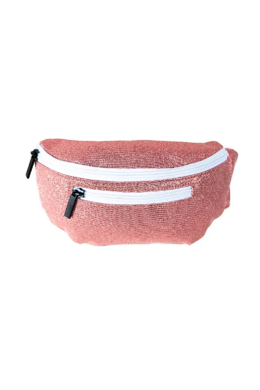 Sweet Coral Adult Rebel Fanny Pack with White Zipper Exclusive Discounts On Stylish Handbags Sweet Coral Adult Rebel Fanny Pack with White Zipper Exclusive Discounts On Stylish Handbags