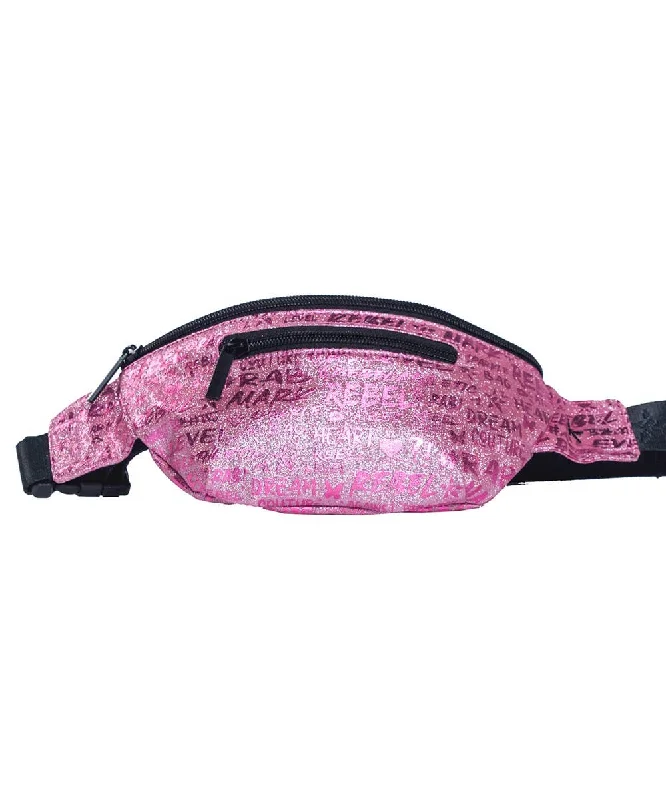 Signature in Pink Adult Rebel Fanny Pack with Black Zipper Stylish Handbags With Exclusive Online Discounts Signature in Pink Adult Rebel Fanny Pack with Black Zipper Stylish Handbags With Exclusive Online Discounts