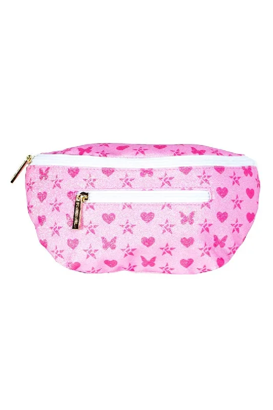 Sweet Dreams Adult Rebel Fanny Pack with White Zipper Grab Your Favorite Handbags For Less Sweet Dreams Adult Rebel Fanny Pack with White Zipper Grab Your Favorite Handbags For Less