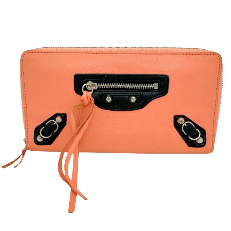 Balenciaga Cagole  Leather Wallet  (Pre-Owned) Trendy Handbags, Limited-Time Sale